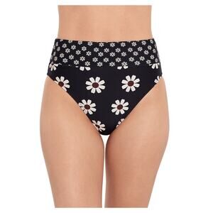 Salt + Cove Juniors' Floral Wide Band High-Waisted Swim Bottoms